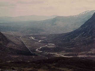 Glacial valley, Scotland