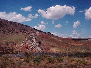hogback in Wyoming