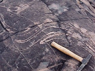 multiple deformation in gneiss