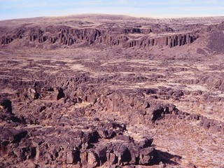 Channeled scablands