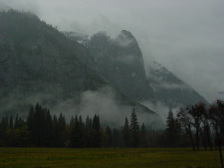 Storm at Yosemite