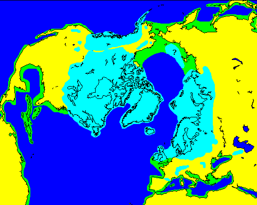 northern hemisphere ice sheets