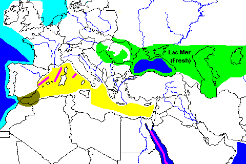Mediterranean 6 m.y. ago