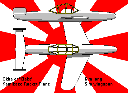 kamikaze rocket plane
