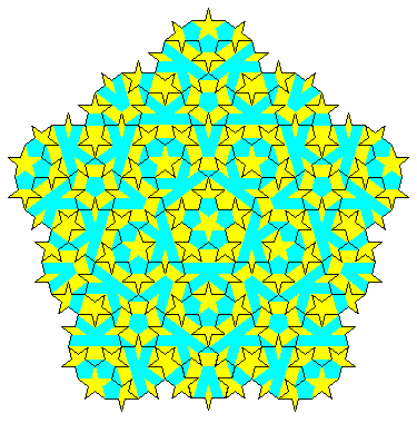 Penrose P1 tiling