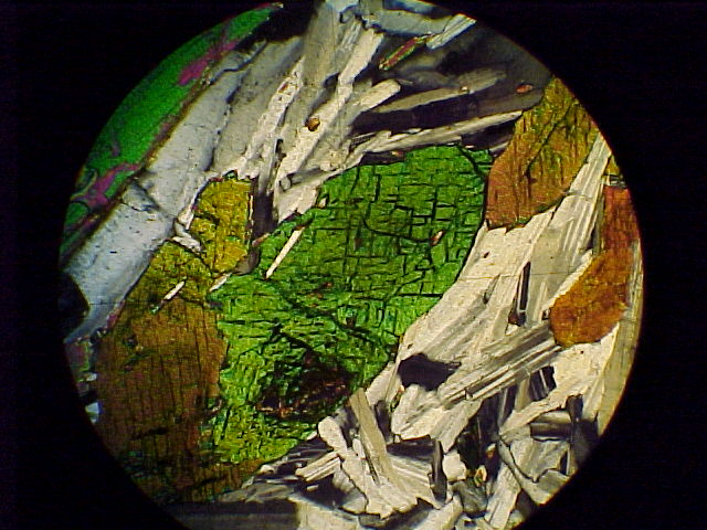 Aegerine in thin section